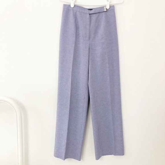 Vintage Pants - Vintage Lilac Purple High Rise Trouser Pants - 2/4